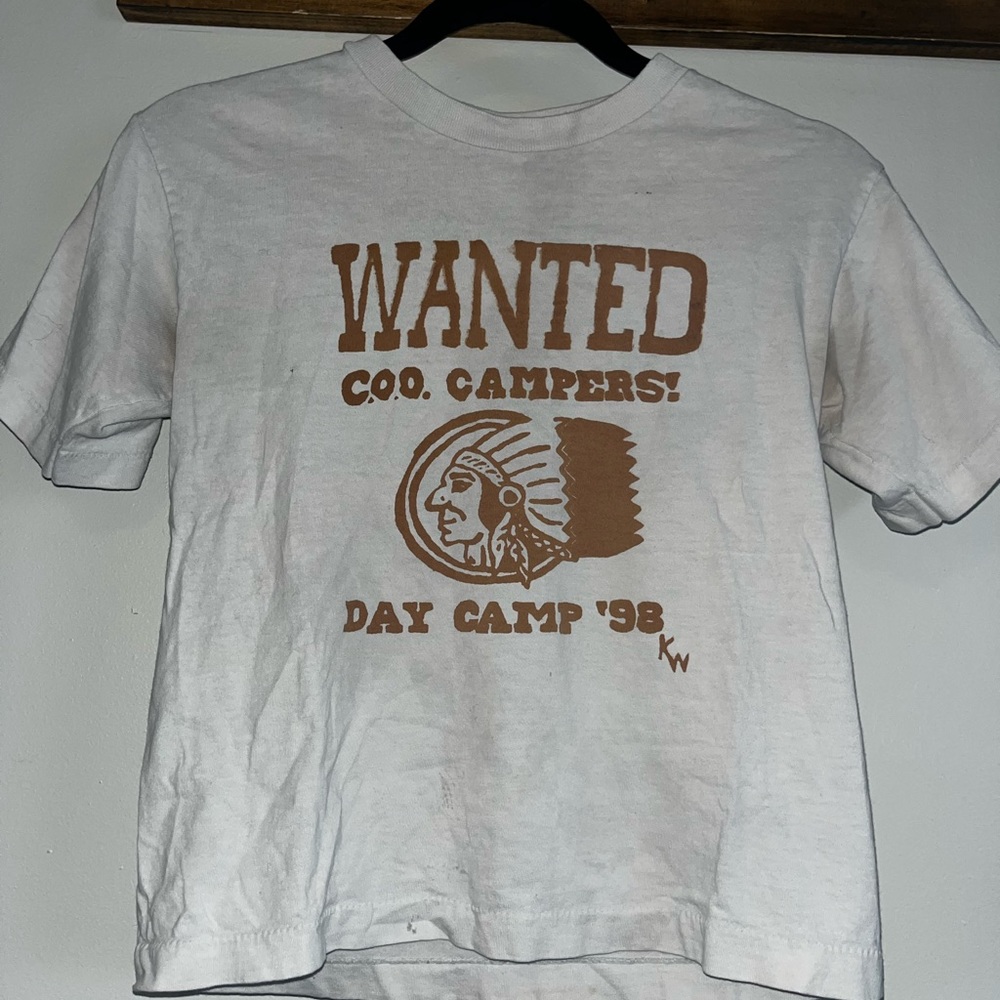 Vintage summer camp shirt